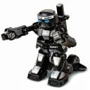Afstandsbedienbare robot speelgoed vechtrobots met boks geluid en lichtindicatie van impact plastic zwart en wit gevecht voor kinderen 3