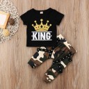 Αγόρι τ-shirt και παντελόνι L1573 2