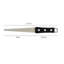 Aiguiseur à couteaux diamant 400 grit Aiguiseur courbé en titane Ciseaux et outils de cuisine Outil de meulage en acier pour affûtage 4