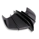 Aileron aérodynamique universel pour carénage de moto 17,7 x 9,5 cm spoiler latéral avant en matériau solide imitation carbone 2