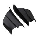 Ailerons aérodynamiques universels pour moto ABS spoiler 175x100 mm design auto-adhésif noir mat 6