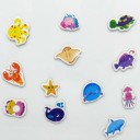 Aimants en bois animaux 12 pièces 1