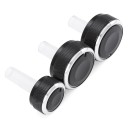 Air Conditioning Control Knobs VW 3 pcs 4