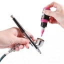 Airbrush färg 100 ml Akryl på vattenbasis redo för sprutning utan utspädning Snabbtorkande och vattenavvisande För modeller textil skor och trä 20