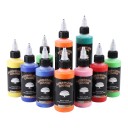 Airbrushfarbe 100 ml Acryl auf Wasserbasis bereit zum Sprühen ohne Verdünnung Schnelltrocknend und wasserfest Für Modelle Textilien Schuhe und Holz 19