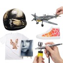 Airbrushfarbe 100 ml Acryl auf Wasserbasis bereit zum Sprühen ohne Verdünnung Schnelltrocknend und wasserfest Für Modelle Textilien Schuhe und Holz 22