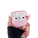 AirPods 4 2024 Miękki pokrowiec przeciw upadkom i zarysowaniom z wycięciami do ładowania Łatwy dostęp do funkcji i portów dla bezprzewodowych słuchawek 5