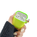 AirPods 4 2024 Miękki pokrowiec przeciw upadkom i zarysowaniom z wycięciami do ładowania Łatwy dostęp do funkcji i portów dla bezprzewodowych słuchawek 8