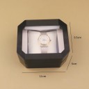 Ajándékdoboz óra számára 11 × 9,5 × 6 cm Akril doboz óra számára fedéllel ajándékcsomagolás órákhoz vagy ékszerekhez 2