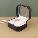 Ajándékdoboz óra számára 11 × 9,5 × 6 cm Akril doboz óra számára fedéllel ajándékcsomagolás órákhoz vagy ékszerekhez 5