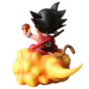 Akčná figúrka Son Goku 9,5 cm Anime postava z Dragon Ball Detailný zberateľský model Dekorácie pre fanúšikov Japonská figúrka 2