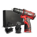Akku-boremaskine 12V med batteri og oplader 1