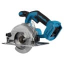 Akku-Handkreissäge Bürstenloser Motor 125 mm 5 Zoll Multifunktionale Säge zum Schneiden von Holz 24 Zähne 18 V Blau ohne Akku 2