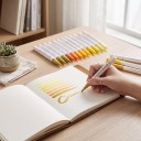 Akrylmærkere sæt 9 stk. Mærkater til sten, glas og sko. Ikke-giftig akrylmaling. Kunstnerisk maleri. Kreativ DIY skabelse til børn 2