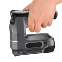 Aku hřebíkovačka a sešívačka s lithiovou baterií 15 × 14,8 cm bezdrátová černá nástroj pro čalounění nábytek a dřevo 3