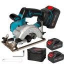 Akumulátorová kotoučová pila bezkartáčová 125 mm 5 palců 18V nastavitelná hloubka řezu 45 mm pro Makita řezání dřeva 1