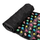 Akupressurmatta 35x120 cm med konstgjorda stenar Massagematta för fötter och hela kroppen Reflexmassagehjälp för hälsa och avkoppling 2