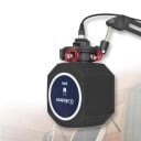 Akustisk mikrofonfilter Skummende isoleringsdæksel til optagelse af sang og podcasts Til mikrofoner med en diameter på 4,5 til 6 cm Mål 20 x 18 x 13 3