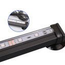 Akvarijní LED lampa 52 cm s probubláváním RGB barevné osvětlení s dálkovým ovladačem ponorná pro extra velká akvária EU zástrčka 5
