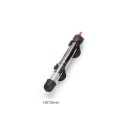 Akvarijní topné těleso 50 W 195 × 25 mm Ponorný regulovatelný ohřívač s křemenným sklem Vodotěsná izolace Přísavky pro akvária do 60 l 2