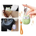 Alarme de sécurité personnel 130 dB porte-clés en forme de hibou avec lumière LED mini alarme 3