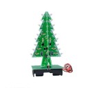 Albero di Natale LED tridimensionale 110 x 70 mm Modulo luminoso elettronico con circuiti stampati Decorazione lampeggiante 3