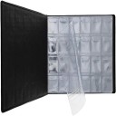 Album för mynt 20,5 x 15,5 cm PVC lila 10 sidor 240 fickor Rutstorlek 3 x 3 cm Bok för samlarmynt 3