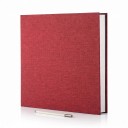 Album foto autoadeziv mare pentru scrapbooking 28 x 27 cm Copertă din in Foi cu folie de protecție Pentru fotografii de diferite 8