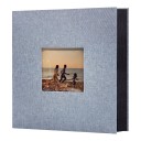 Album foto mare din in 300 de pagini pentru fotografii 10 x 15 cm Dimensiune 33 x 30 cm Cu fereastră în copertă Pagini negre 3