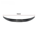 Alerón trasero universal de plástico para maletero (3 piezas, 115-125 cm), compatible con BMW, Tesla, Audi, Toyota, Honda, KIA y Hyundai. 2