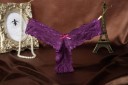 Alexia dames kanten string met strik 7
