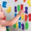 Alfabet și cifre din spumă pentru copii - 36 buc 2