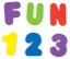 Alfabet și cifre din spumă pentru copii - 36 buc 5