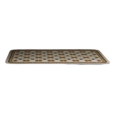 Alfombra antideslizante 40 x 60 cm Patrón de azulejos retro Felpudo para cocina Sala de estar Dormitorio Baño Alfombra suave absorbente de agua Accesorio para el hogar 2