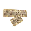 Alfombra antideslizante 50x160 cm Patrón retro Felpudo de cocina Alfombra de pasillo largo Alfombra de baño Alfombra de pasillo absorbente suave 2
