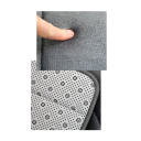 Alfombra de baño antideslizante 40 x 60 cm fabricada en microfibra Rápida absorción de agua Alfombra de inodoro suave Alfombra de seguridad lavable 3