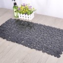 Alfombra de baño con diseño de piedra C42 3