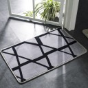 Alfombra de baño de gamuza 6