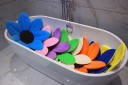 Alfombra de baño infantil en forma de flor J3134 2