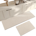Alfombra de baño súper absorbente de 50 x 120 cm, antideslizante, para entrada de cocina, suave, para decoración del hogar 2