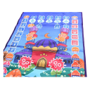 Alfombra de oración interactiva de 100 x 60 cm, almohadilla parlante electrónica con altavoz y brújula, ayuda educativa para el aprendizaje de la oración. 4