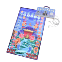 Alfombra de oración interactiva de 100 x 60 cm, almohadilla parlante electrónica con altavoz y brújula, ayuda educativa para el aprendizaje 2