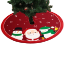 Alfombra para árbol de Navidad de 60 cm 2
