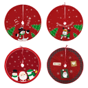 Alfombra para árbol de Navidad de 60 cm 3