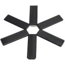 Alfombrilla de plástico plegable para ollas y sartenes con alta aislamiento térmico alfombrilla resistente para platos y cuencos utensilio de cocina 1