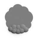 Alfombrilla de ratón ergonómica con forma de nube, de espuma antideslizante, para escritorio, para trabajo y juegos 6