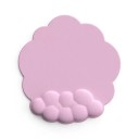 Alfombrilla de ratón ergonómica con forma de nube, de espuma antideslizante, para escritorio, para trabajo y juegos 5