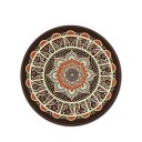 Alfombrilla de ratón redonda con diseño de mandala 2