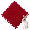 Alfombrillas térmicas para mascotas 10 uds 30 x 30 cm Aislamiento térmico Paneles de espuma con bordes de puzzle Baldosas suaves 4