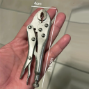 Alicate de sujeción 13,5 x 4 cm Abrazadera de gran durabilidad con abrazadera metálica ajustable Para carpintería Soldadura Trabajos de carpintería 2